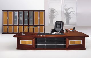 實木系列大班臺 明揚家具廠的高清視覺盛宴